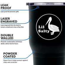 Load image into Gallery viewer, Lil Salty Stainless Steel 30oz Tumbler
