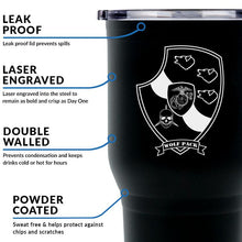 Load image into Gallery viewer, 3rd Light Armored Reconnaissance Battalion (3d LAR) USMC Unit Logo Laser Engraved Stainless Steel Marine Corps Tumbler - 30 oz
