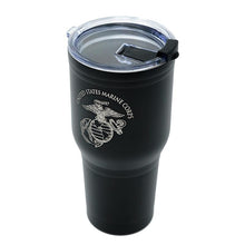 Load image into Gallery viewer, Vacuum Insulated Stainless Steel Marine Corps Tumbler
