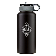 Load image into Gallery viewer, 1st Combat Engineer Battalion USMC Unit Logo water bottle, 1st CEB USMC Unit Logo hydroflask, 1st CEB USMC, Marine Corp gift ideas, USMC Gifts for men or women
