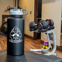 Load image into Gallery viewer, 2nd Reconnaissance Battalion USMC Unit Logo water bottle, 2d Recon Bn USMC Unit Logo hydroflask, 2d Recon Bn USMC, Marine Corp gift ideas, USMC Gifts for men or women 32 Oz
