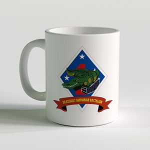 3d Assault Amphibian Battalion Unit logo Coffee Mug, 3d AABN Unit Logo Coffee Mug