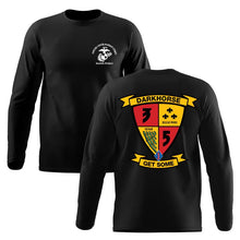 Load image into Gallery viewer, 3rd Bn 5th Marines Marines Long Sleeve T-Shirt, 3/5 unit t-shirt, 3rd Battalion 5th Marines
