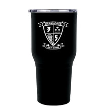 Load image into Gallery viewer, 3rd Battalion 5th Marines logo tumbler, 3rd Battalion 5th Marines coffee cup, 3d Battalion 5th Marines USMC, Marine Corp gift ideas, USMC Gifts for women 
