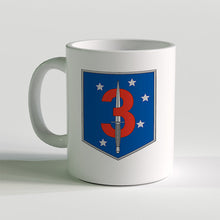 Load image into Gallery viewer, 3rd Marine Special Operations Battalion logo mug, 3rd Marine Special Operations Battalion coffee cup, 3rd Marine Special Operations Battalion USMC, Marine Corp gift ideas, USMC Gifts
