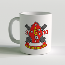 Load image into Gallery viewer, 3/10 unit coffee mug, 3rd bn 10th marines, usmc coffee mug
