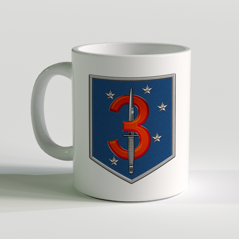 3rd MSOB Unit Coffee Mug, USMC Coffee Mug