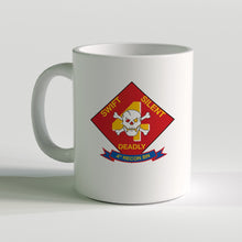 Load image into Gallery viewer, 4th Reconnaissance Battalion Unit Logo Coffee Mug
