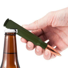 Load image into Gallery viewer, Green Bullet Bottle Opener 50 Cal
