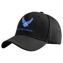 Load image into Gallery viewer, Air Force Blue Wings USAF Hat
