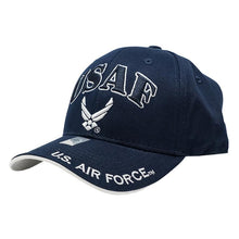 Load image into Gallery viewer, United States Air Force Embroidered Blue USAF Hat
