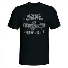 Load image into Gallery viewer, USMC Always Essential Black T-Shirt
