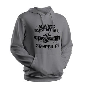 USMC Always Essential Grey Sweatshirt