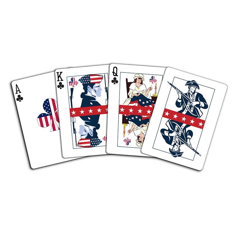 American Flag Playing Cards – Gift for Veterans