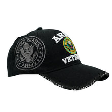 Load image into Gallery viewer, United States Army Veteran Embroidered Baseball Cap
