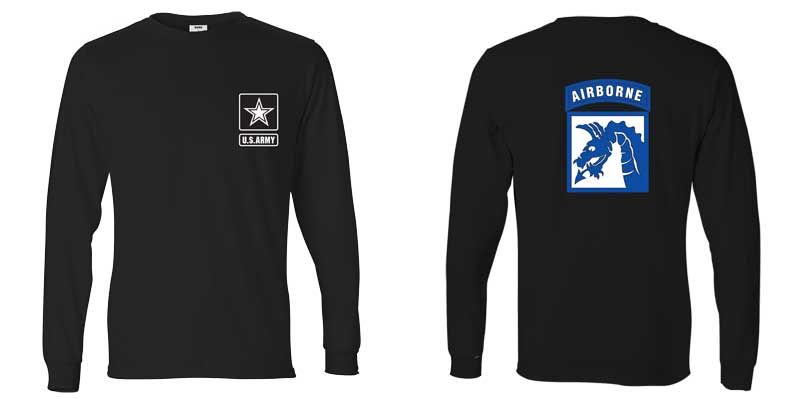 18th Airborne Division Long Sleeve T-Shirt