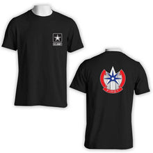 Load image into Gallery viewer, US Army 1st Sustainment Command, US Army Black T-Shirt, US Army Apparel
