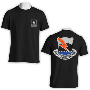 304th Signal Corps Battalion, US Army Signal Corps, US Army T-Shirt, US Army Apparel, Pret Toujours Pret