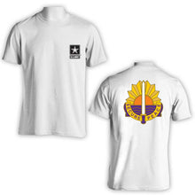 Load image into Gallery viewer, 361st Civil Affairs Brigade t-shirt, US Army Civil Affairs, US Army T-Shirt, Secure Peace

