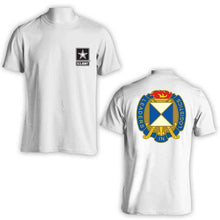 Load image into Gallery viewer, US Army 4th Sustainment Command, US Army T-Shirt, US Army Apparel, US Army Ranger, US Army Logistics, leaders in logistics

