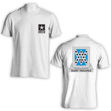 Load image into Gallery viewer, 524th Military Intelligence Bn, US Army Intel, US Army Apparel, US Army T-Shirt, Silent Vigilance

