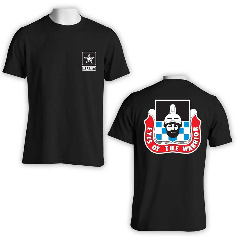642nd Military Intelligence Bn, US Army Intel, US Army T-Shirt, US Army Apparel, Eyes of the warrior