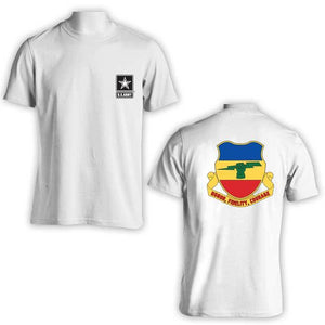 73rd Calvary Regiment t-shirt, US Army T-Shirt, Honor Fidelity Courage