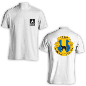 US Army Regional Support, 81st Infantry Division, US Army T-Shirt, US Army Apparel, Train Maintain sustain