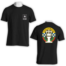 Load image into Gallery viewer, 99th Regional Support Command, US Army Regional Support, Checkmate, US Army T-Shirt, US Army Apparel
