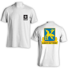 Load image into Gallery viewer, US Army Military Intel T-Shirt, US Army Military Intel, Always out front
