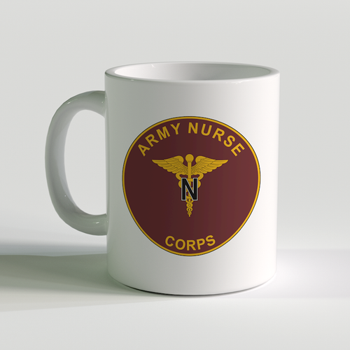 US Army Nurse Corps Coffee Mug, Army Nurse Corps, US Army Coffee Mug