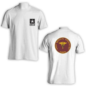 US Army Medical Specialist Corps T-Shirt, US Army T-Shirt, US Army Apparel