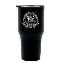 Load image into Gallery viewer, Second Battalion Fourth Marines Unit Logo tumbler, 2/4 coffee cup, 2nd Bn 4th Marines USMC, Marine Corp gift ideas, USMC Gifts for women  30oz
