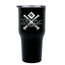 Load image into Gallery viewer, Fox Co 2nd Battalion 14th Marines USMC Unit Logo Tumblers- 30 oz
