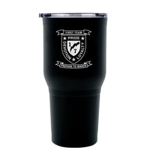 Load image into Gallery viewer, First Battalion Seventh Marines Unit Logo tumbler, 1/7 coffee cup, 1st Bn 7th Marines USMC, Marine Corp gift ideas, USMC Gifts for women  30oz

