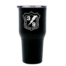 Load image into Gallery viewer, Third Battalion Ninth Marines (3/9) USMC Unit Logo Laser Engraved Stainless Steel Marine Corps Tumbler - 30 oz
