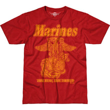 Load image into Gallery viewer, USMC ‘Retro’ Battlespace T-Shirt Military Red
