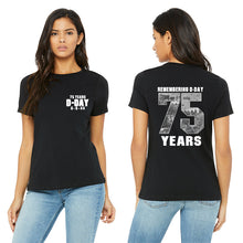 Load image into Gallery viewer, Ladies&#39; D - Day 75th Anniversary T-Shirt
