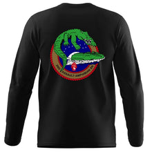 Load image into Gallery viewer, 2nd Assault Amphibian Battalion USMC long sleeve Unit T-Shirt, 2d AABN USMC Unit logo, USMC gift ideas for men, Marine Corp gifts men or women 2d AABN,  2nd AABN Black Long Sleeve T-Shirt
