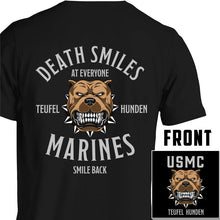 Load image into Gallery viewer, USMC Teufel Hunden shirt devil dog
