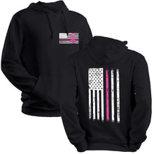 Load image into Gallery viewer, The Thin Pink Line Sweatshirt- Cancer Awareness Hoodie - Support Cancer Research
