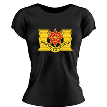 Load image into Gallery viewer, 10th Transportation Battalion Women&#39;s Unit T-Shirt
