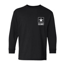 Load image into Gallery viewer, Black Long Sleeve US Army T-Shirt
