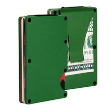 Load image into Gallery viewer, OD Green RFID Blocking Metal Wallet
