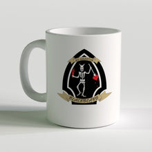 Load image into Gallery viewer, 1st Battalion 2nd Marines Bravo Company Unit logo Coffee Mug, Bravo Co 1st Bn 2nd Marines Unit Logo, 1/2 Bravo Co
