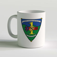Load image into Gallery viewer, CLB-1 Unit Logo Coffee Mug, Combat Logistics Battalion Unit Logo Coffee Mug
