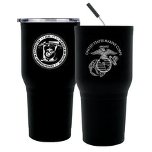 Load image into Gallery viewer, Combat Logistics Regiment-17 (CLR-17) USMC Stainless Steel Marine Corps 30 Oz Tumbler
