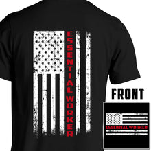 Load image into Gallery viewer, Essential Worker COVID-19 First Responder T-Shirt
