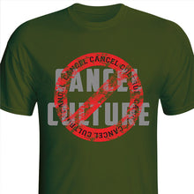 Load image into Gallery viewer, Cancel Cancel Culture OD Green T-Shirt

