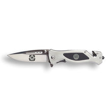 Load image into Gallery viewer, Coast Guard Folding Elite Tactical Knife - Spring Assisted USCG Rescue Knife
